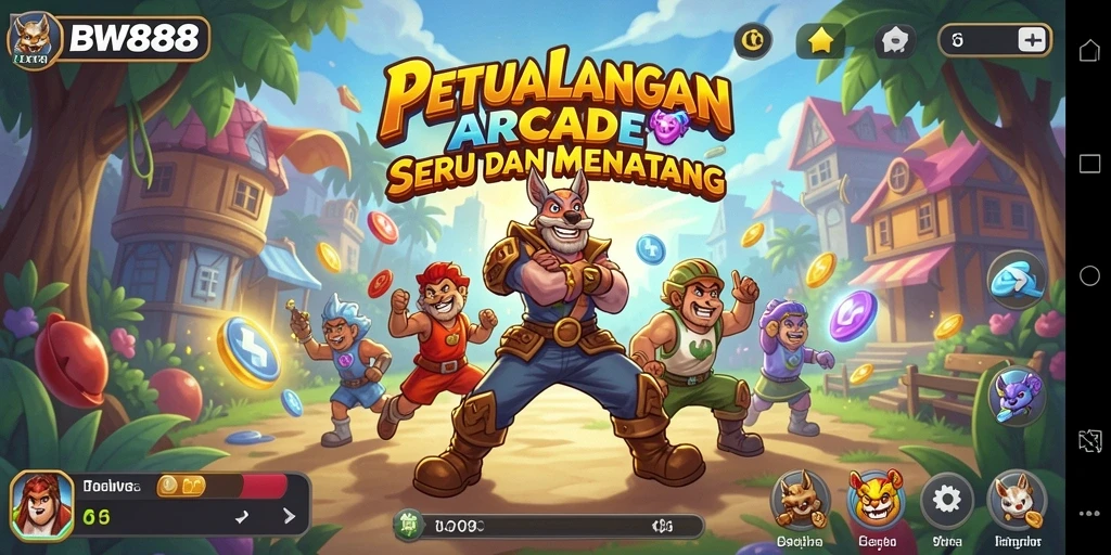 Tangkapan layar gameplay BW888 menampilkan aksi seru dan grafik yang memukau.