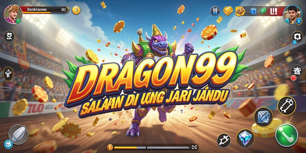 Gameplay balapan seru dalam DRAGON99 dengan grafis menakjubkan.