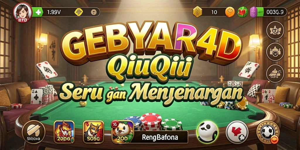 Tampilan gameplay QiuQiu yang menarik dan seru.