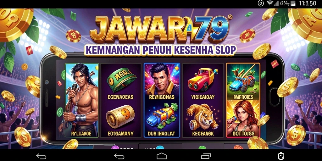 Gameplay mendebarkan di JAWARA79 dengan berbagai tema Slot.