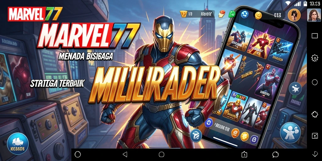 Tampilan gameplay <strong>MARVEL77</strong> yang menarik dan penuh strategi.