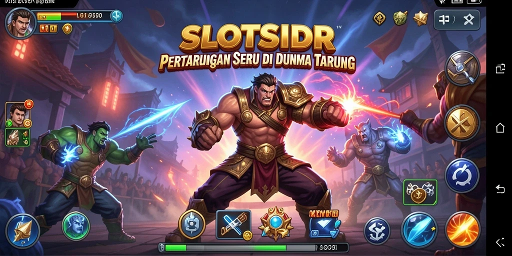 Tampilan seru pertarungan di SLOTSIDR.
