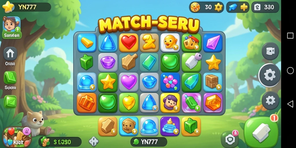 Tampilan gameplay YN777 yang seru dan menanti kombinasi seru.