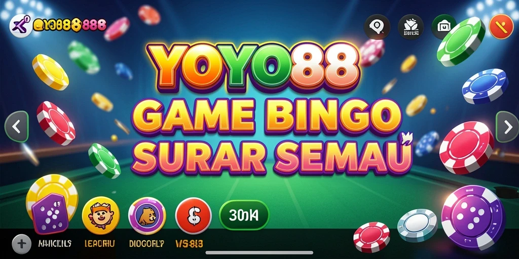 Tampilan gameplay menarik dari YOYO88 dengan latar belakang yang cerah.